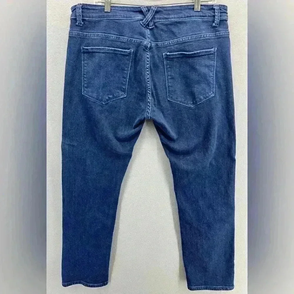 Kenneth Cole Mens Slim fit Jeans in Leroy wash (Medium Blue)